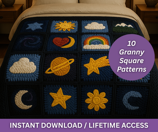 10 Mesmerizing Galactic Crochet Patterns