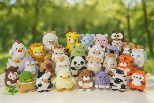Adorable Amigurumi Crochet Patterns - 28 Pcs Mega Bundle