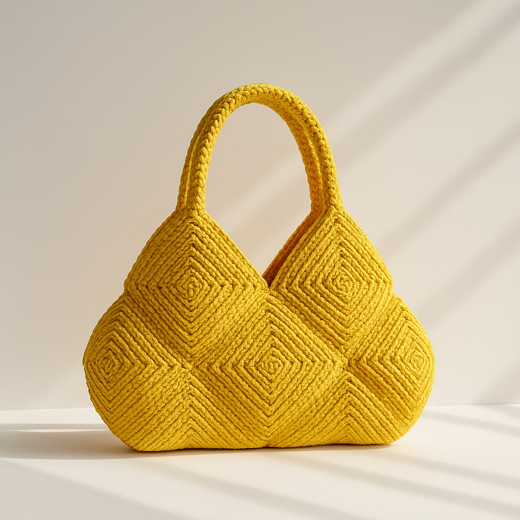 4 Crochet Patterns - Stylish Bag Bundle