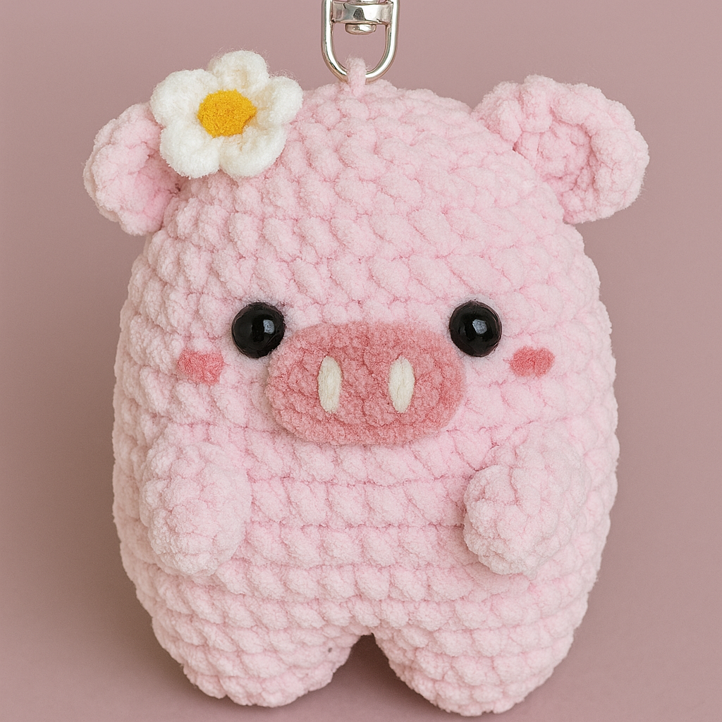 10 Happy Keychains Crochet Pattern Bundle