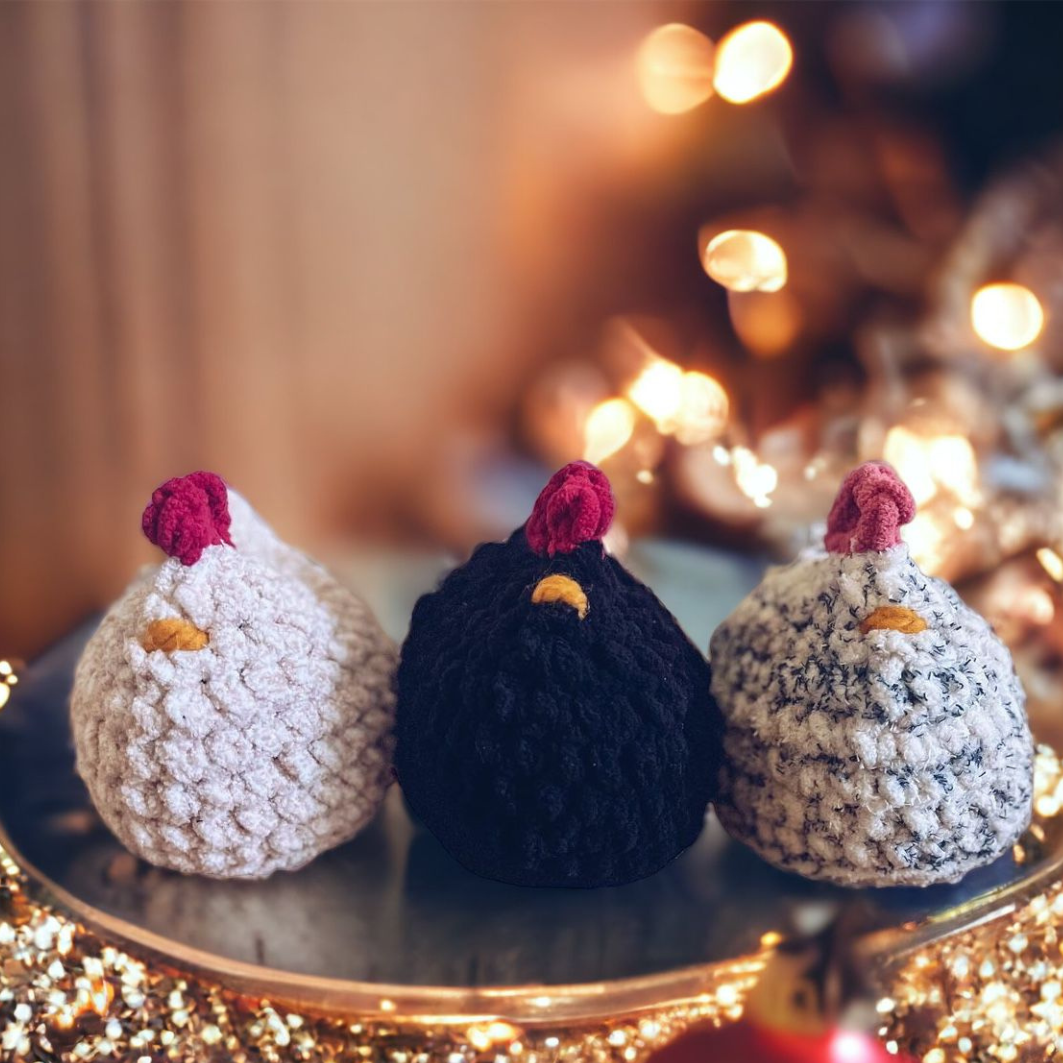 Cluckie the Farm Chicken Pattern