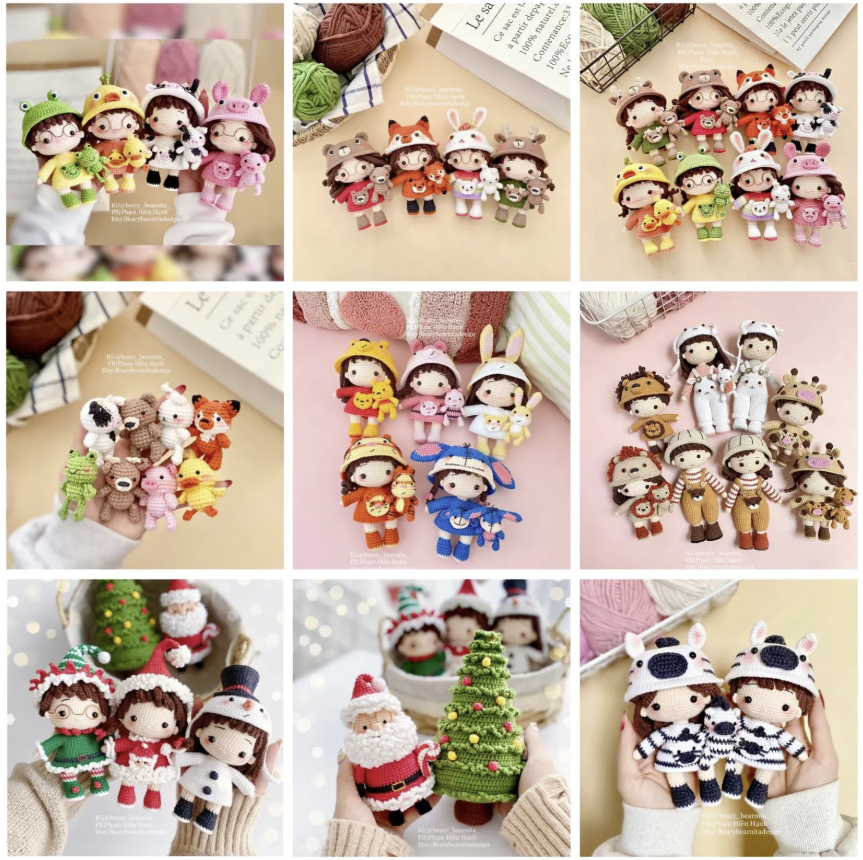 120+ Cute Crochet Patterns - MEGA Bundle