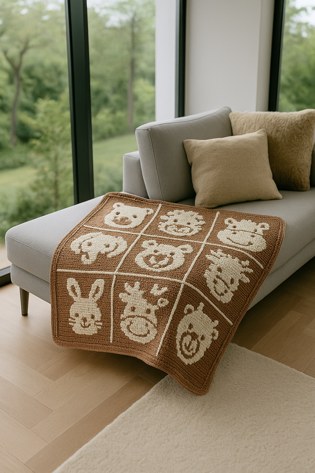 Animal Playmat Crochet Pattern