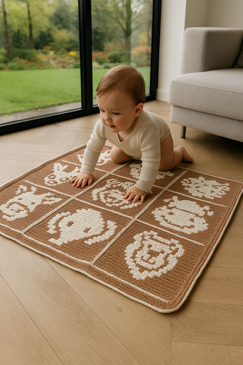 Animal Playmat Crochet Pattern