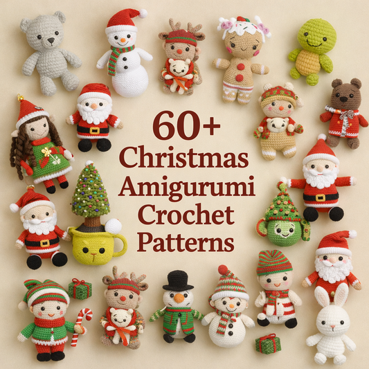 60+ Christmas Amigurumi Crochet Patterns
