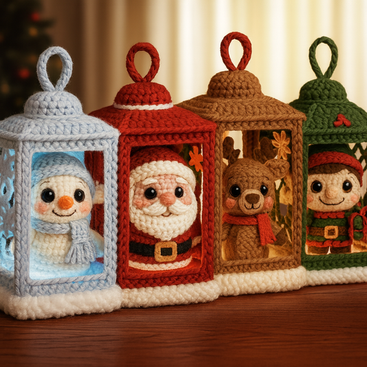 Christmas Lanterns Crochet Pattern Bundle