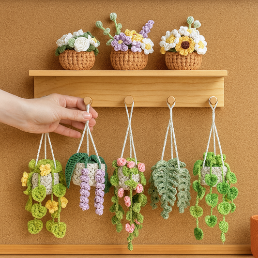 8 Plant Pot Crochet Patterns